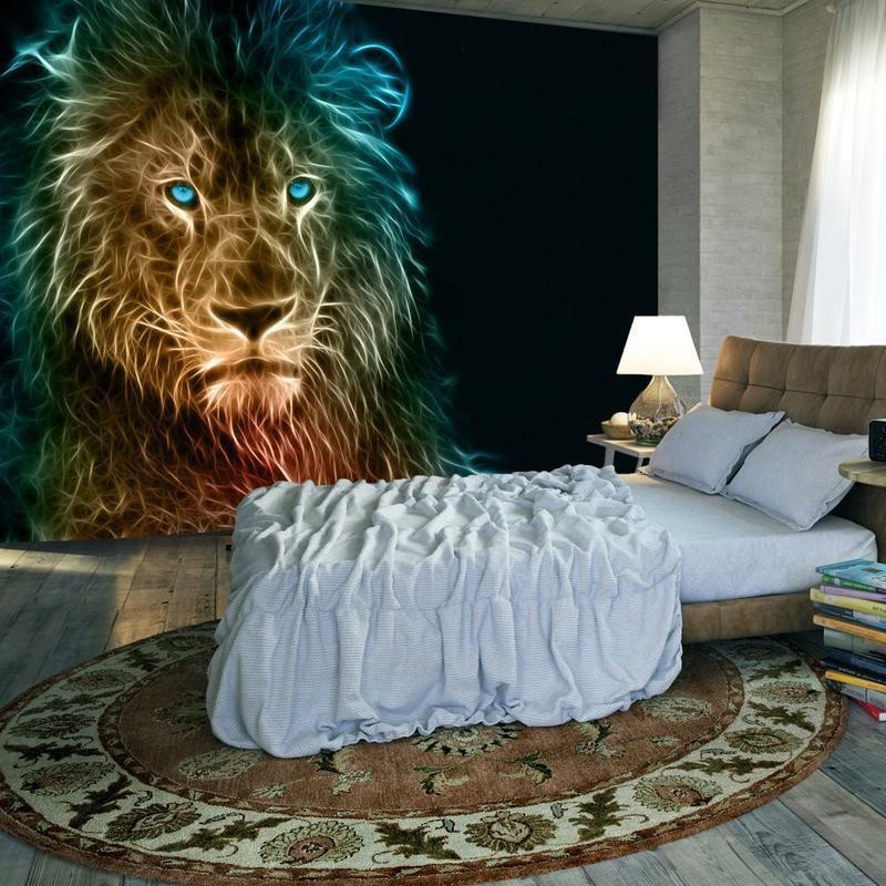34,00 €Fotomurale con un leone con gli occhi azzurri