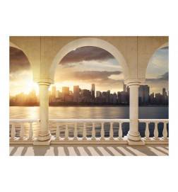 73,00 €Fotomurale con un balcone su new york - varie misure