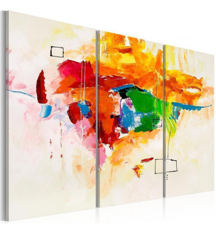 61,90 € Canvas Print - The parrot