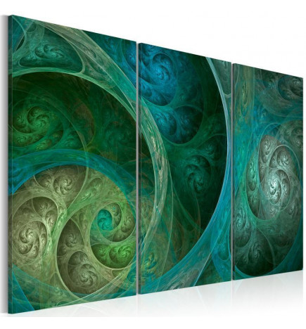 Canvas Print - Turquoise oriental inspiration