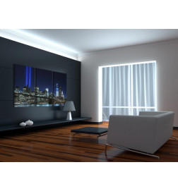 61,90 € Canvas Print - Blue lights in New York