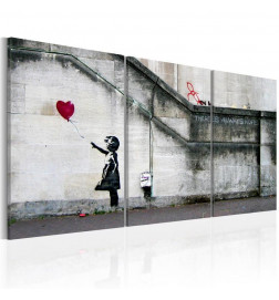 Quadro - There is always hope (Banksy) - triptych