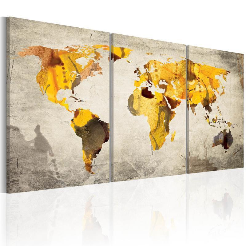 61,90 €Tableau - Yellow continents