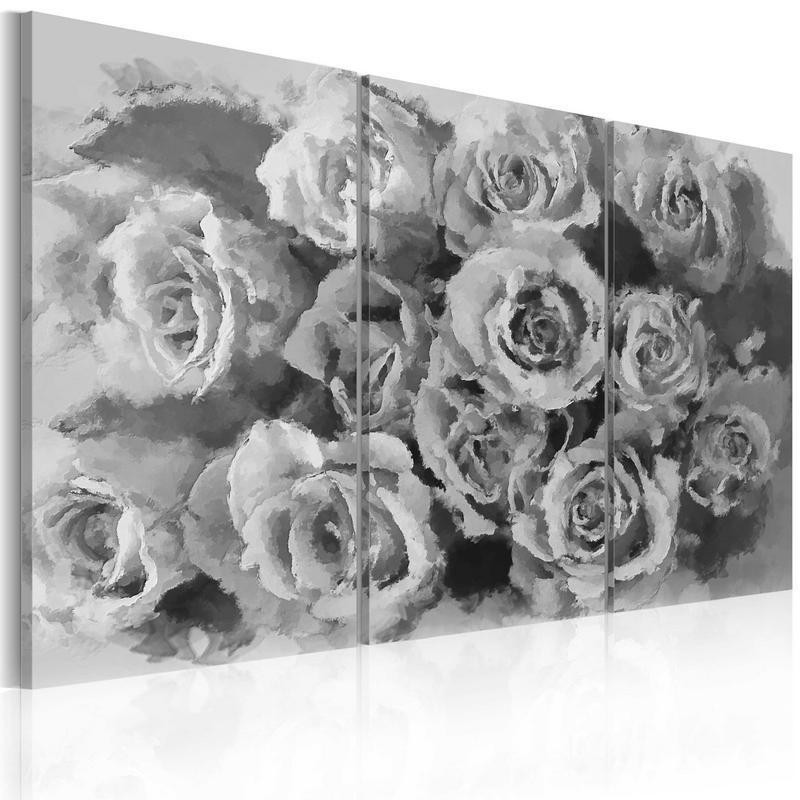 61,90 € Leinwandbild - Twelve roses - triptych