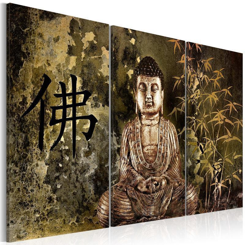 61,90 € Canvas Print - Buddha statue