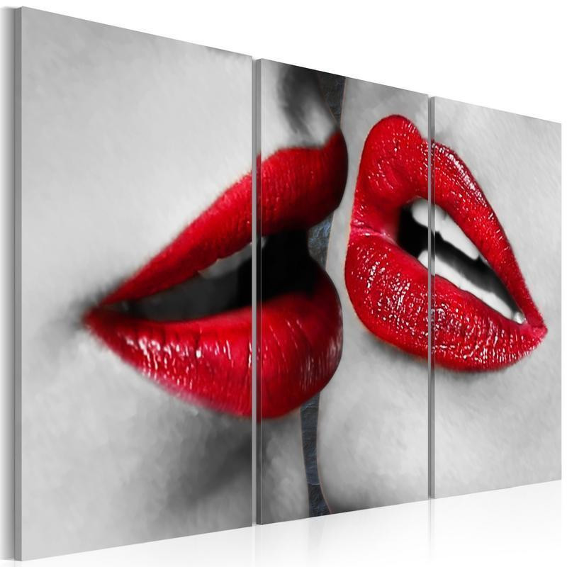 61,90 € Leinwandbild - Hot lips