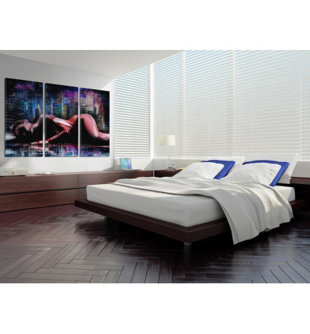 61,90 € Canvas Print - Intimacy in the big city