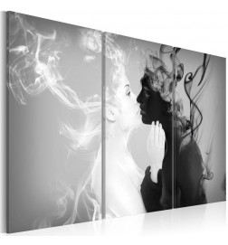 Canvas Print - Smoky kiss