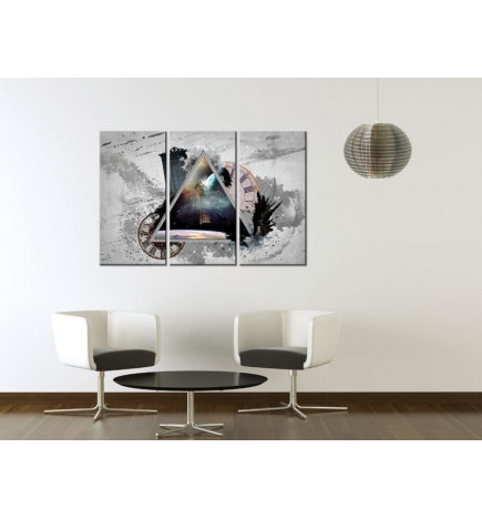 Canvas Print - Key to human thoughts