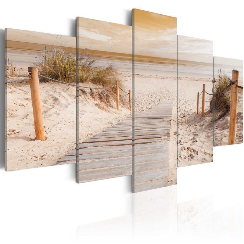 70,90 €Tableau - Morning on the beach - sepia