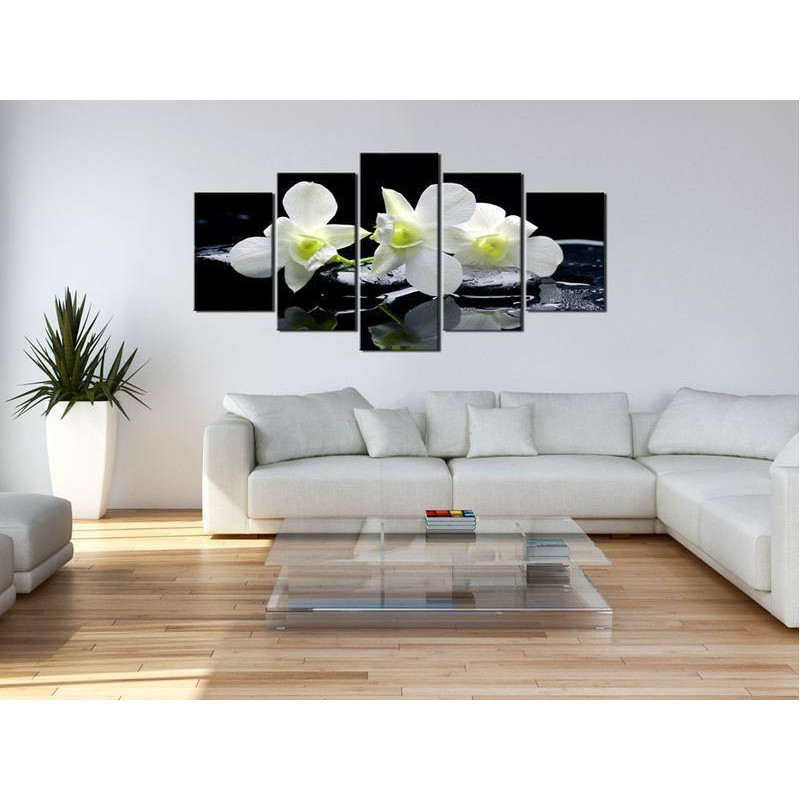 70,90 € Canvas Print - Melancholic orchids