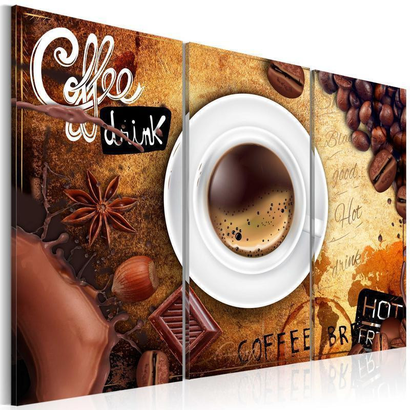 61,90 € Canvas Print - Cup of coffee
