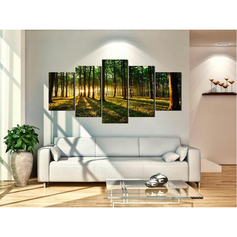 70,90 € Canvas Print - Adventure in the woods