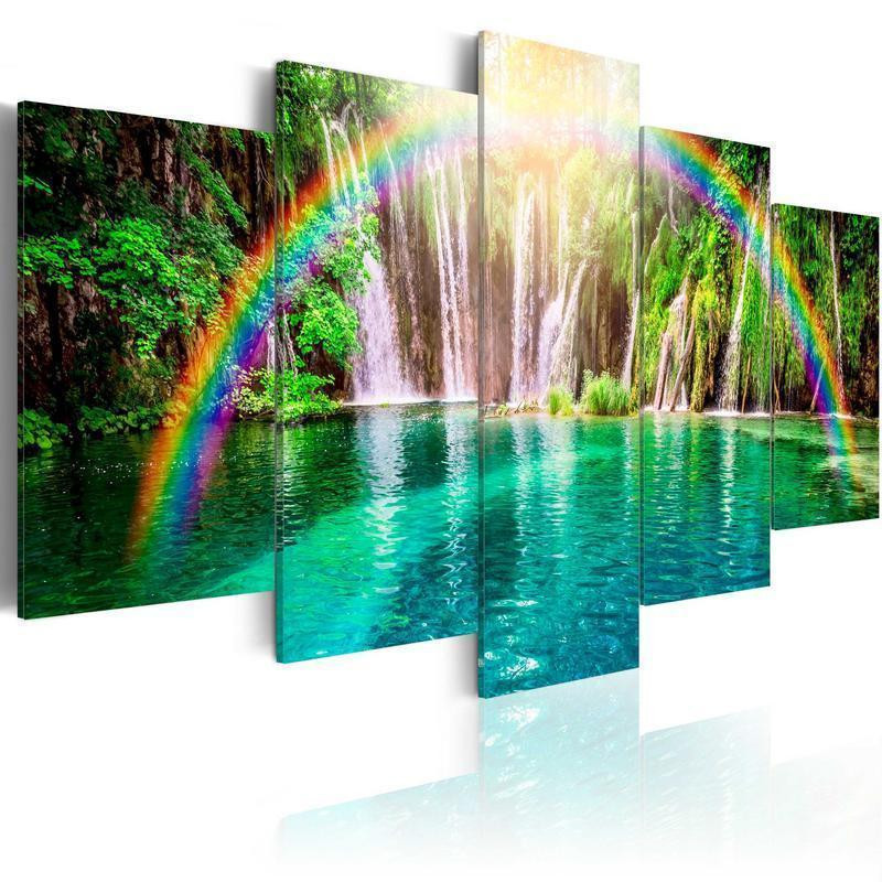 70,90 € Canvas Print - Rainbow time