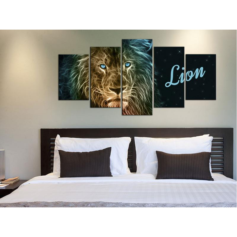 70,90 € Schilderij - Gold lion