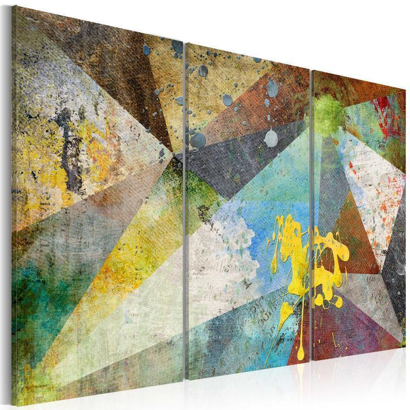 61,90 € Canvas Print - Through the Prism of Colors