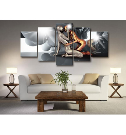 70,90 € Canvas Print - Lovers of the Future