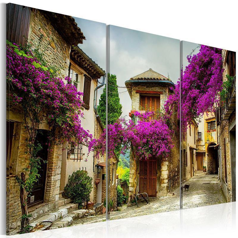 61,90 € Canvas Print - Charming Alley