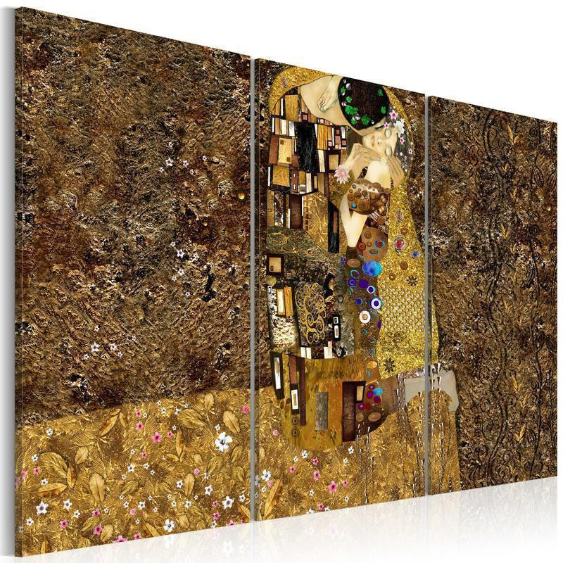 61,90 € Seinapilt - Klimt inspiration - Kiss