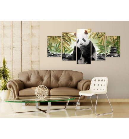 Canvas Print - Cute Panda Bear