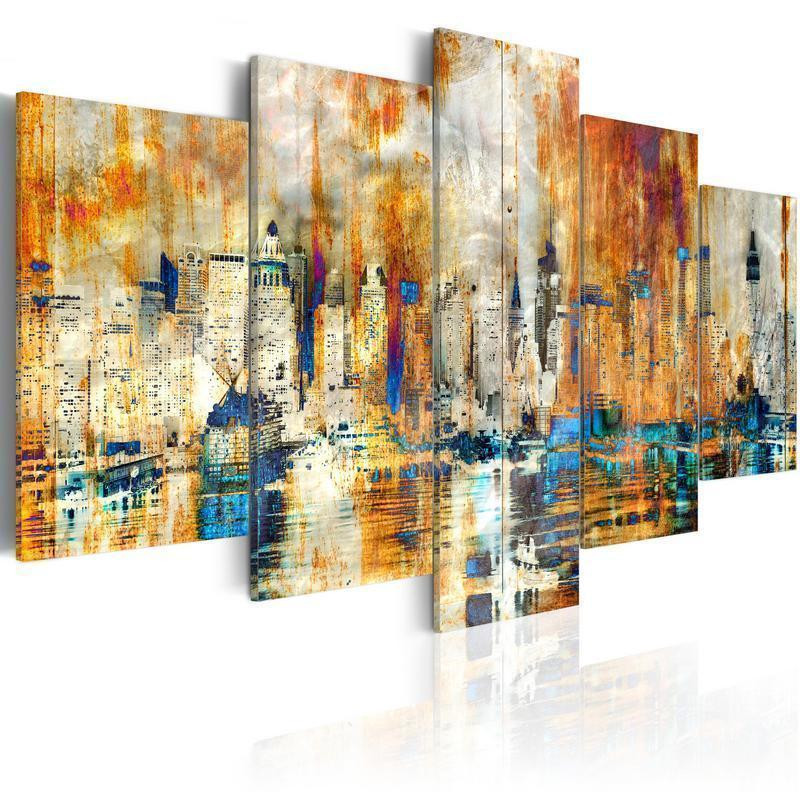 70,90 € Canvas Print - Memory of the City