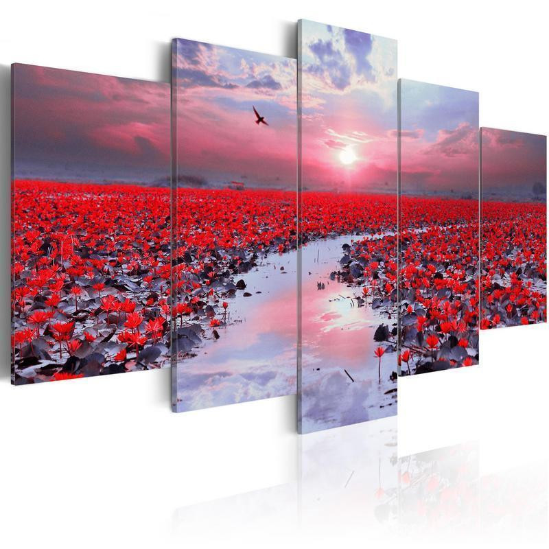 70,90 € Canvas Print - The River of Love