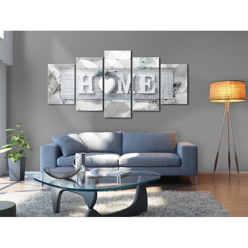 70,90 € Canvas Print - Home: Melody of Modernity