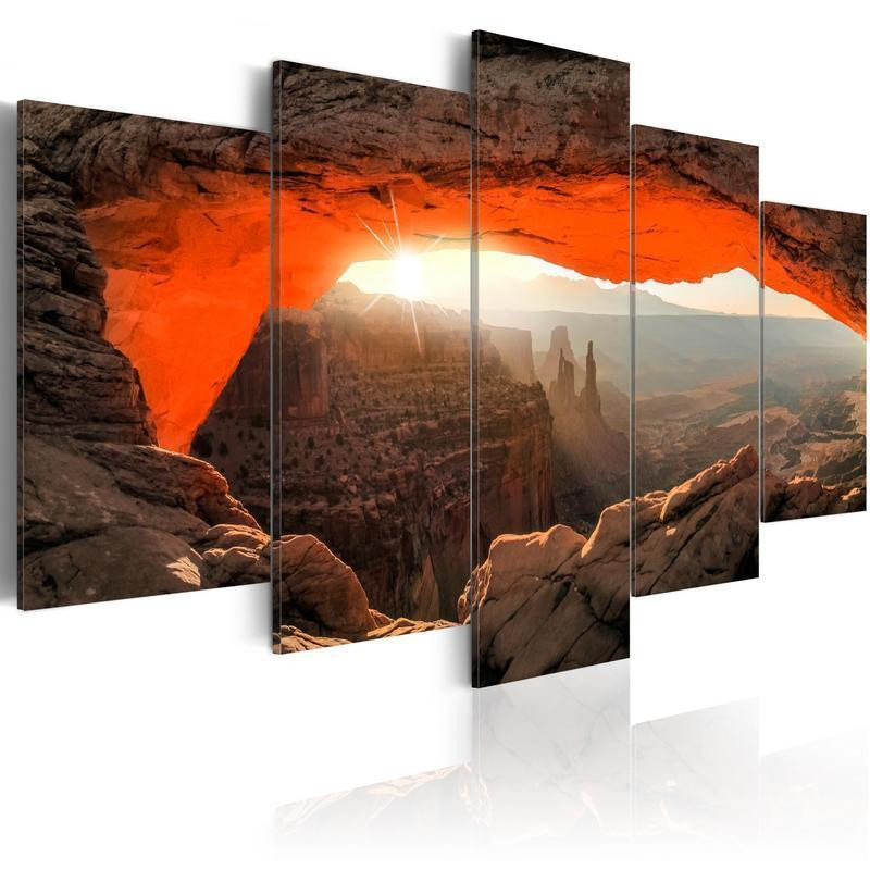 70,90 € Canvas Print - Mesa Arch Canyonlands National Park USA