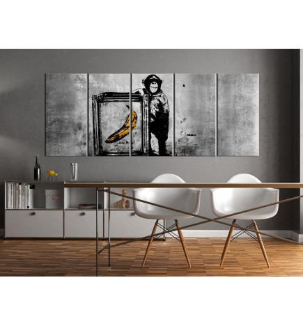 92,90 € Cuadro - Banksy: Monkey with Frame