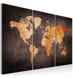 61,90 € Glezna - Chestnut World Map