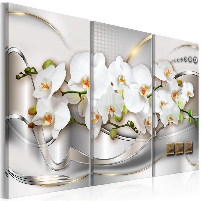 61,90 € Leinwandbild - Blooming Orchids I