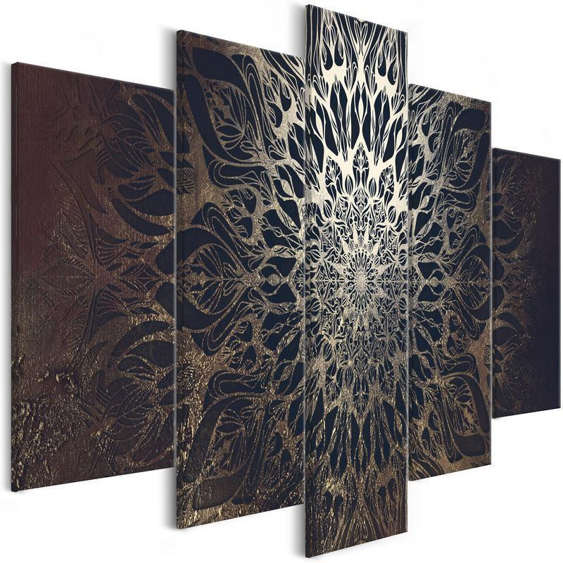 70,90 €Quadro - Hypnosis (5 Parts) Brown Wide