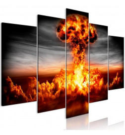 70,90 € Canvas Print - Explosion (5 Parts) Wide