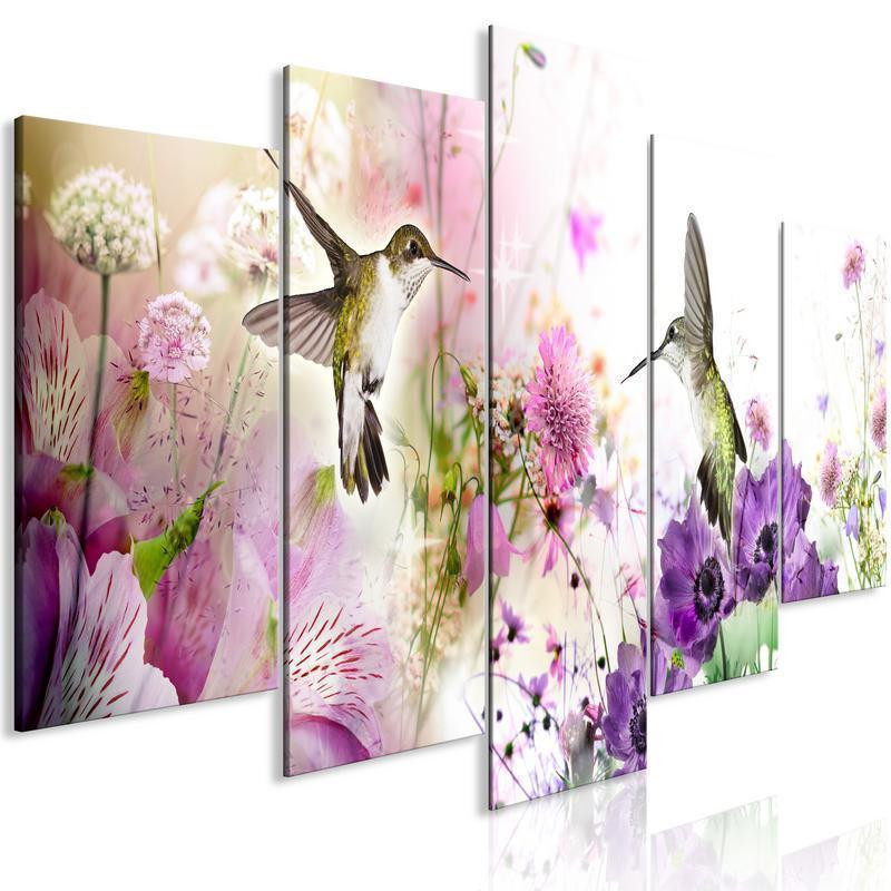 92,90 € Taulu - Colourful Nature (5 Parts) Wide