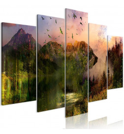 70,90 €Quadro - Bear in the Mountain (5 Parts) Wide