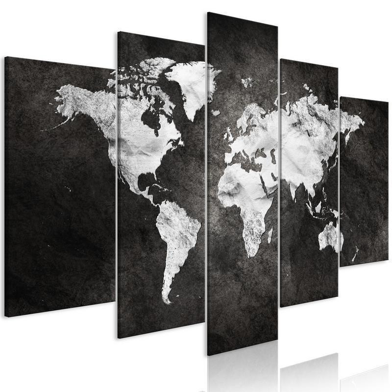 70,90 € Canvas Print - Dark World (5 Parts) Wide