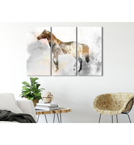 Canvas Print - Fiery Steed (3 Parts)