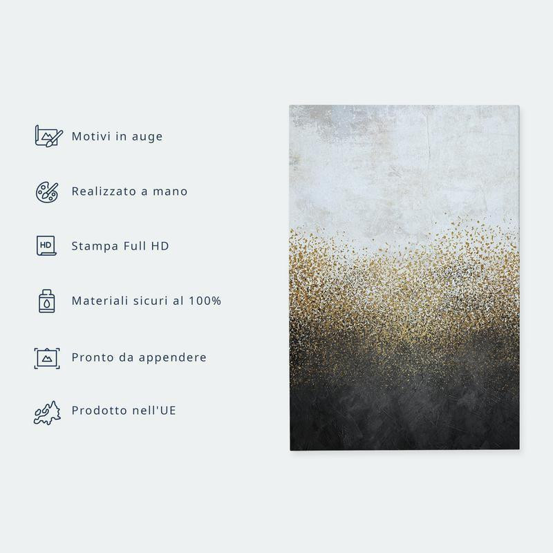 70,90 € Canvas Print - Magnolias over Water (5 Parts) Wide Grey