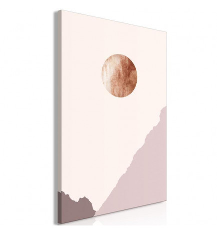 Canvas Print - Mountain Planet (1 Part) Vertical