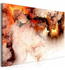 Canvas Print - Volcanic Abstraction (1 Part) Wide