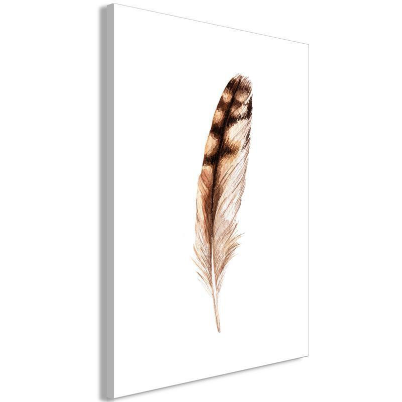 31,90 € Canvas Print - Magic Feather (1 Part) Vertical