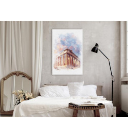 31,90 € Seinapilt - Painted Parthenon (1 Part) Vertical