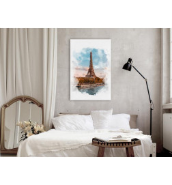31,90 € Leinwandbild - Paris View (1 Part) Vertical