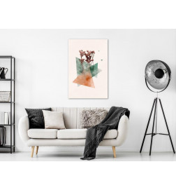 31,90 € Leinwandbild - Modernist Flower (1 Part) Vertical