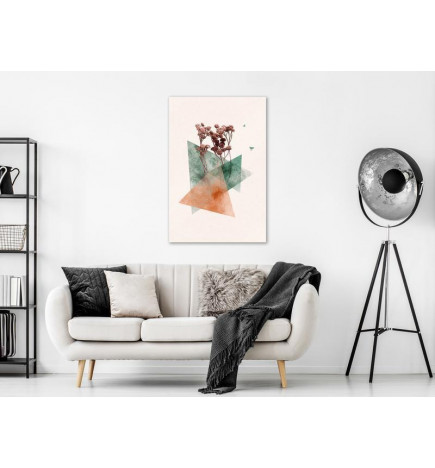31,90 € Tablou - Modernist Flower (1 Part) Vertical