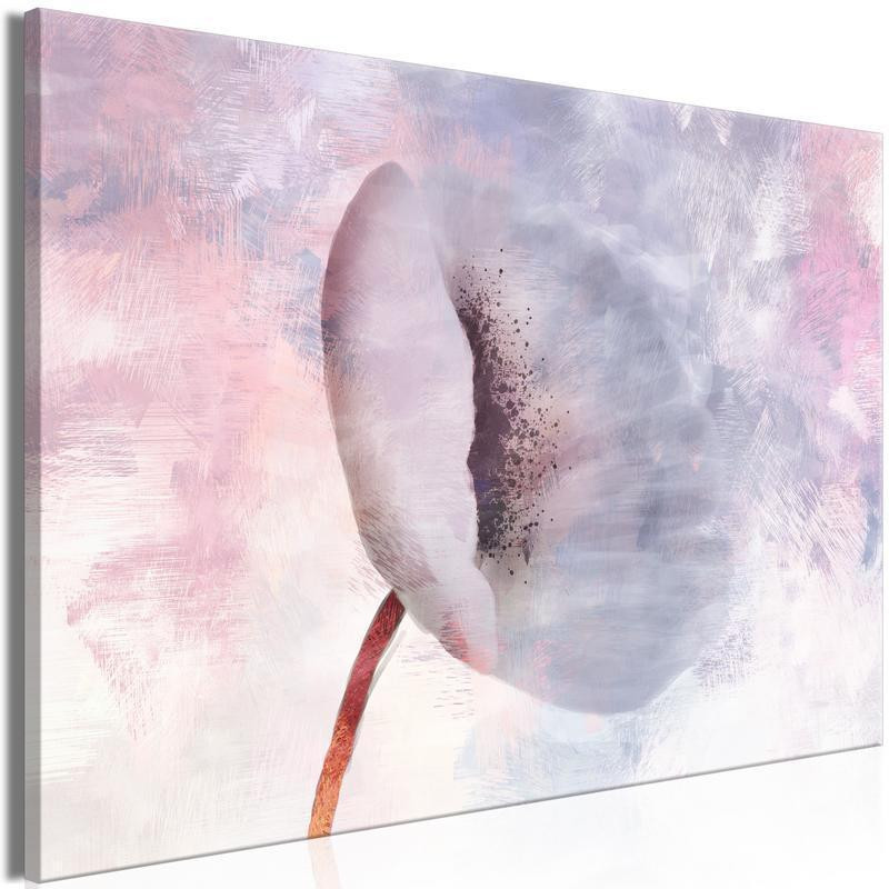 31,90 € Schilderij - Windy Flower (1 Part) Wide