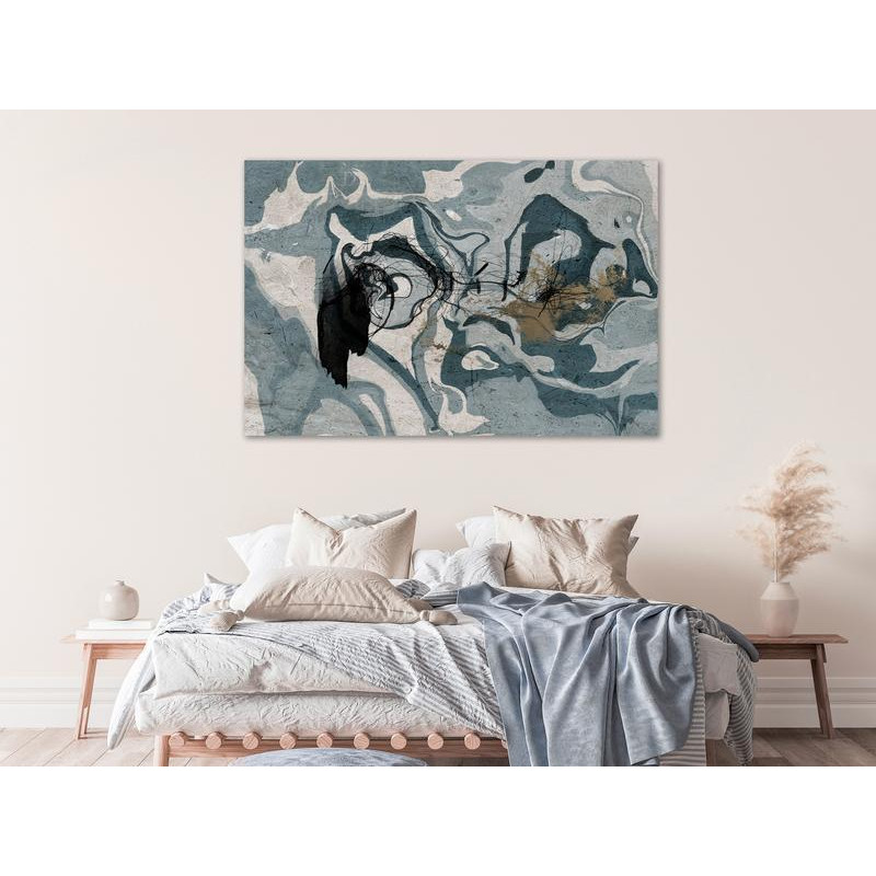 31,90 € Canvas Print - Marbled Reflection (1 Part) Wide