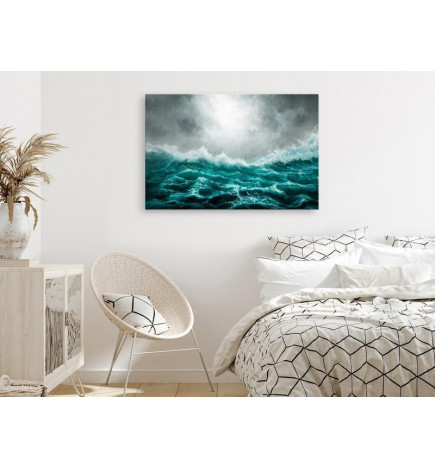 31,90 € Schilderij - Restless Ocean (1 Part) Wide