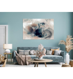 Canvas Print - Thoughtful in Blue