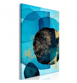Canvas Print - Ocean Kaleidoscope (1 Part) Vertical